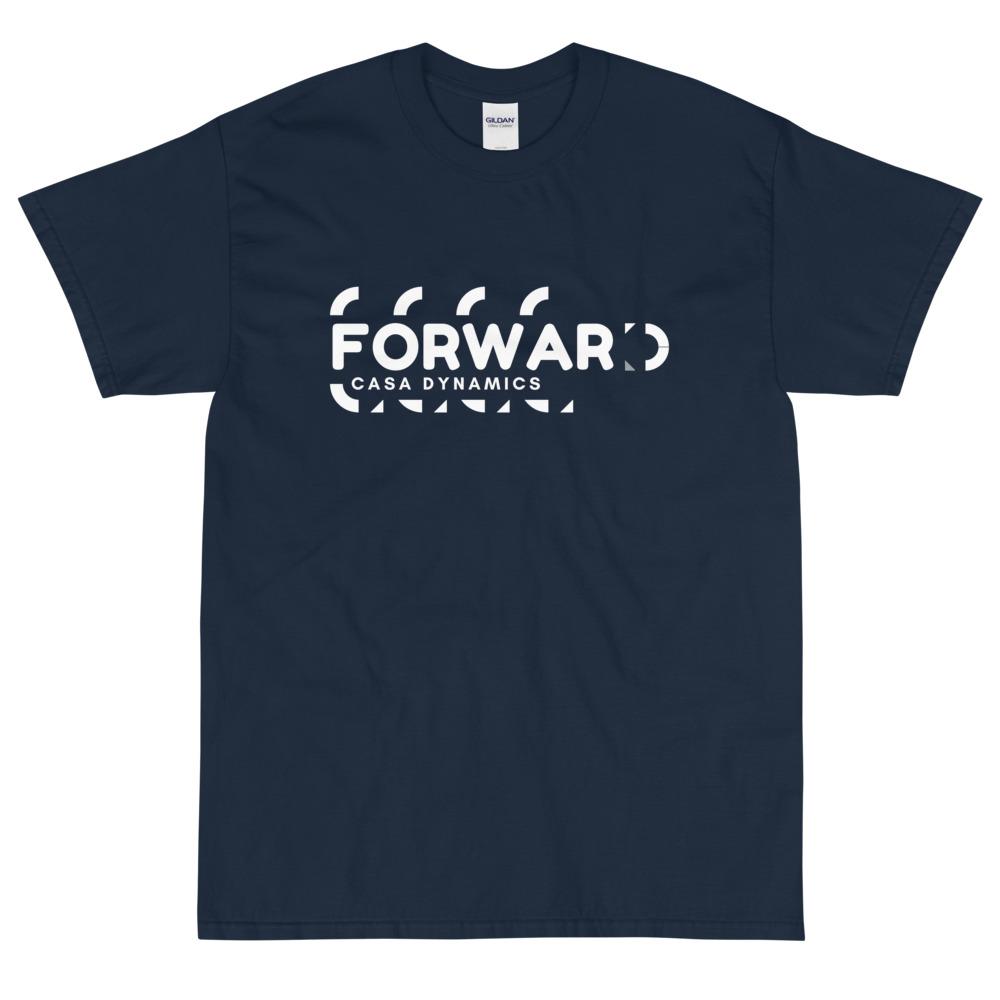 CASANOVA FORWARD (Casa-Dynamics) Short Sleeve T-Shirt Embattled Clothing Navy S 