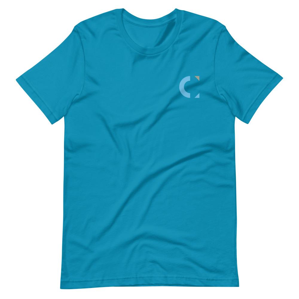 CASANOVA H-BLOC Short-Sleeve T-Shirt Embattled Clothing Aqua S 