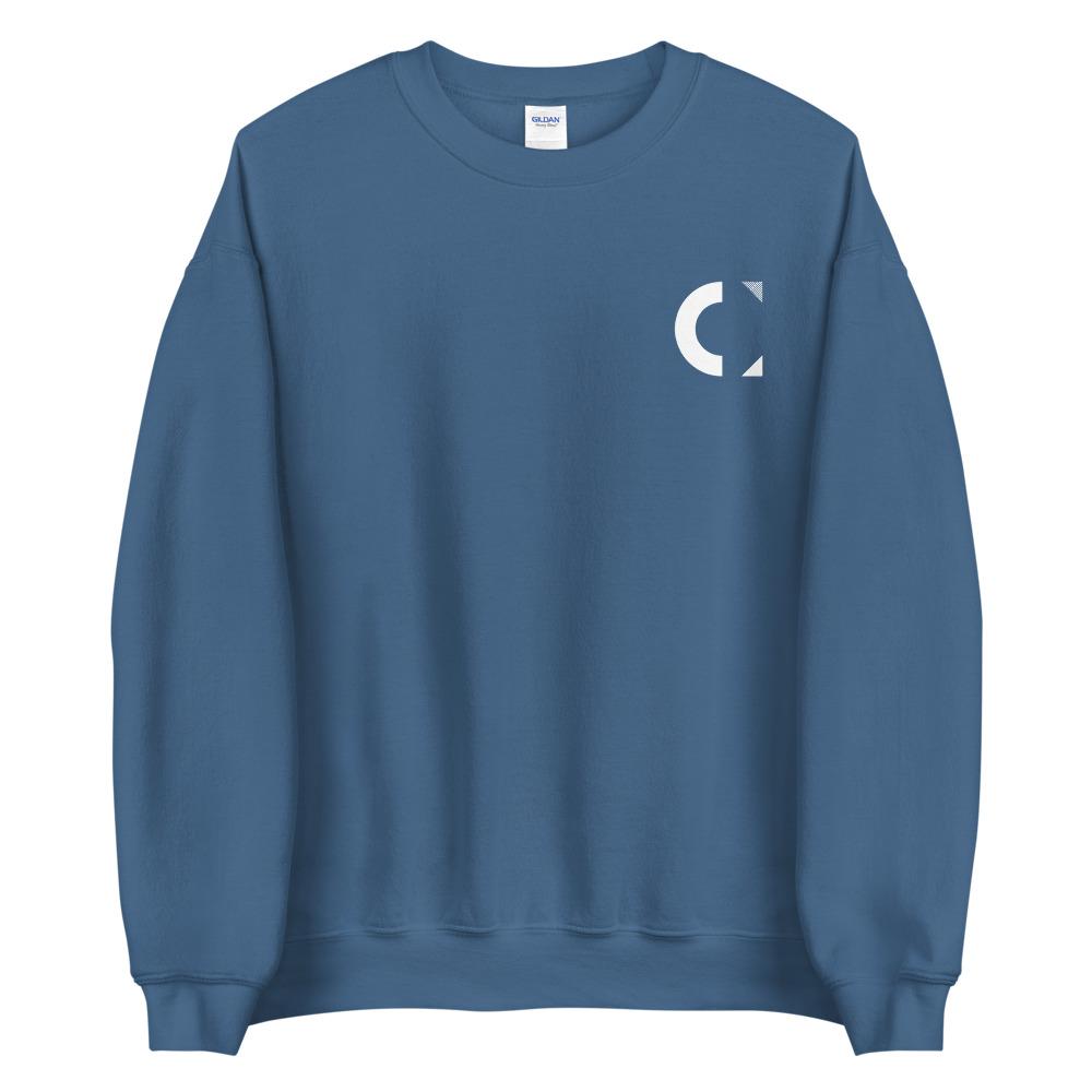 CASANOVA H-BLOC Sweatshirt Embattled Clothing Indigo Blue S 