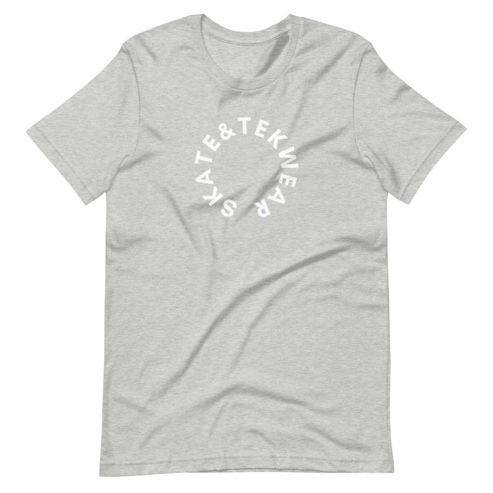 CASANOVA SKATE & TEKWEAR Short-Sleeve Unisex T-Shirt Embattled Clothing Athletic Heather XS 