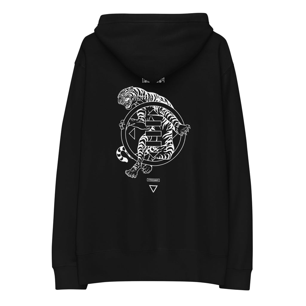 Cyber Tiger's Eye french terry pullover hoodie Embattled Clothing 