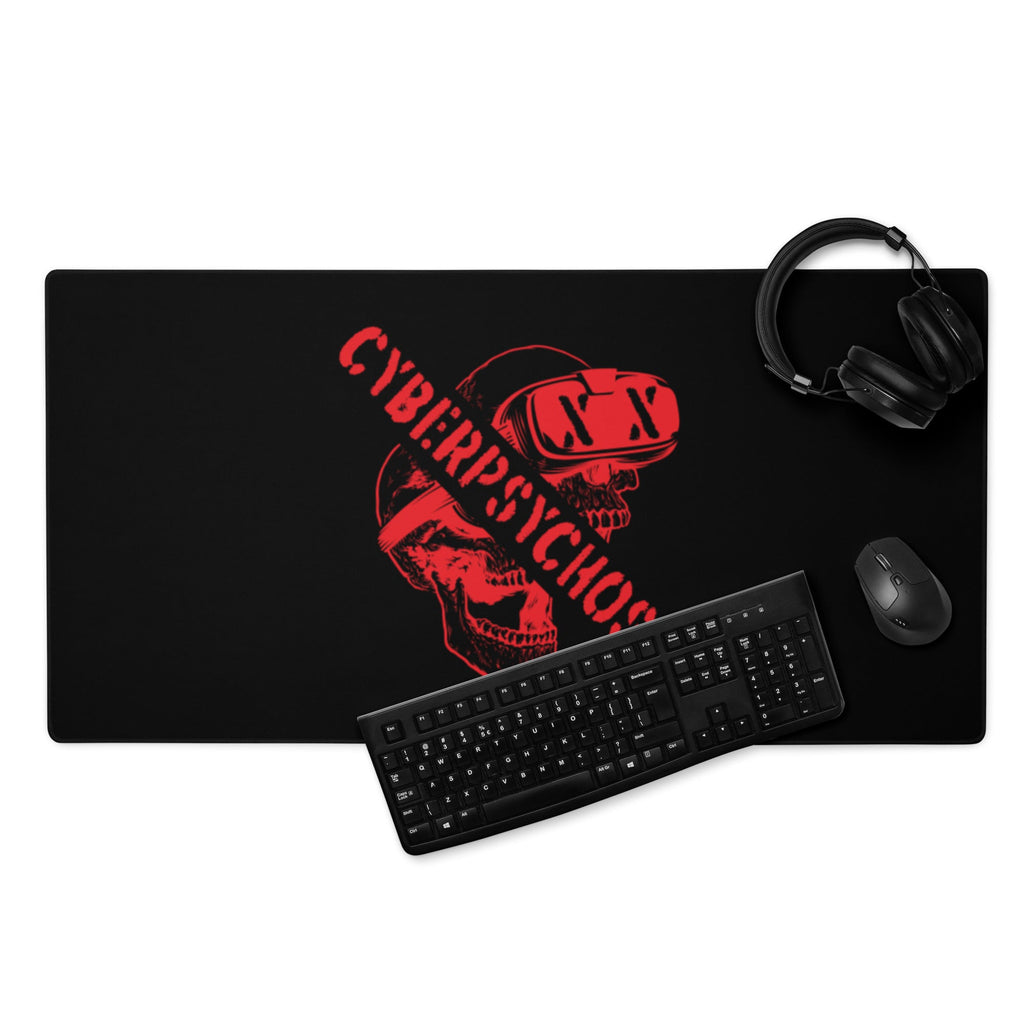 CYBERPSYCHOSIS 2.0 Gaming mouse pad Embattled Clothing 36″×18″ 