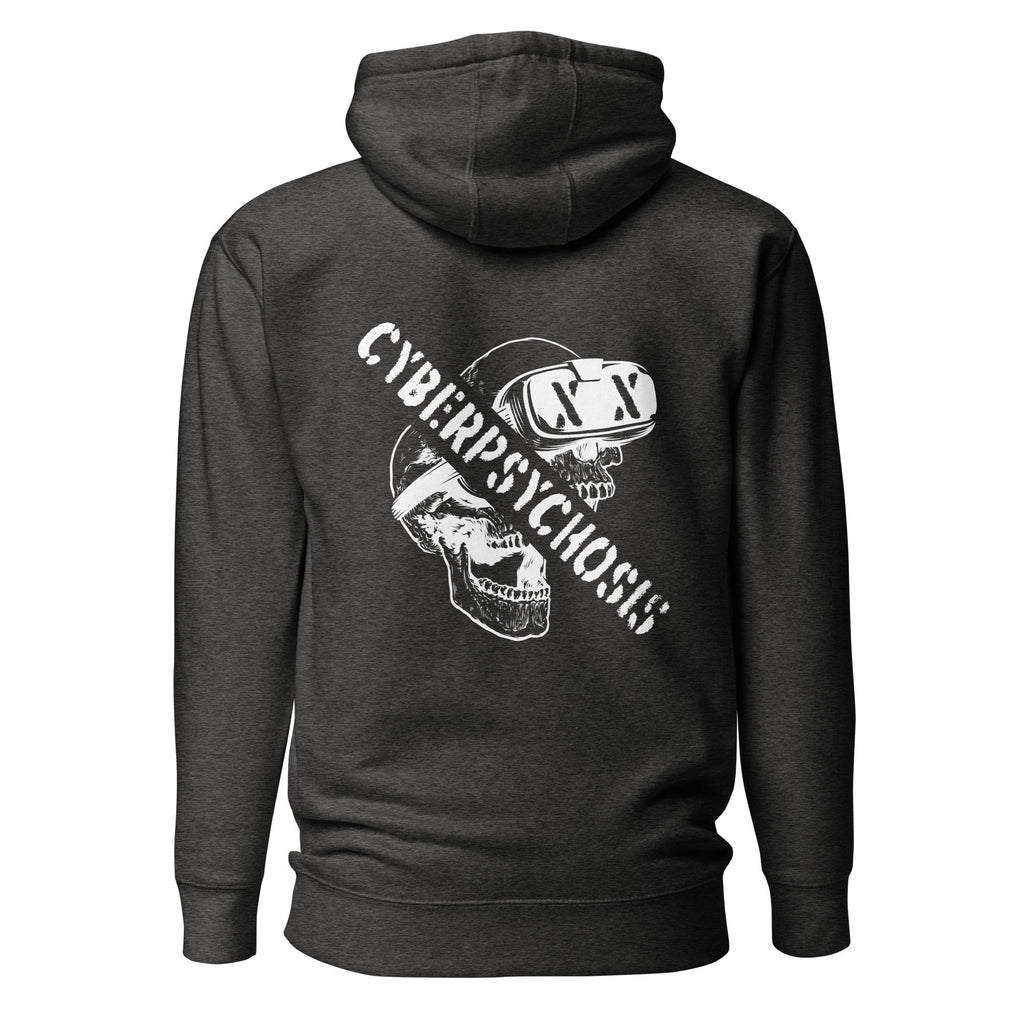 Cyberpsychosis 2.0 Hoodie Embattled Clothing Charcoal Heather S 