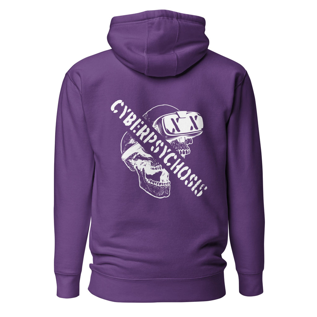Cyberpsychosis 2.0 Hoodie Embattled Clothing Purple S 