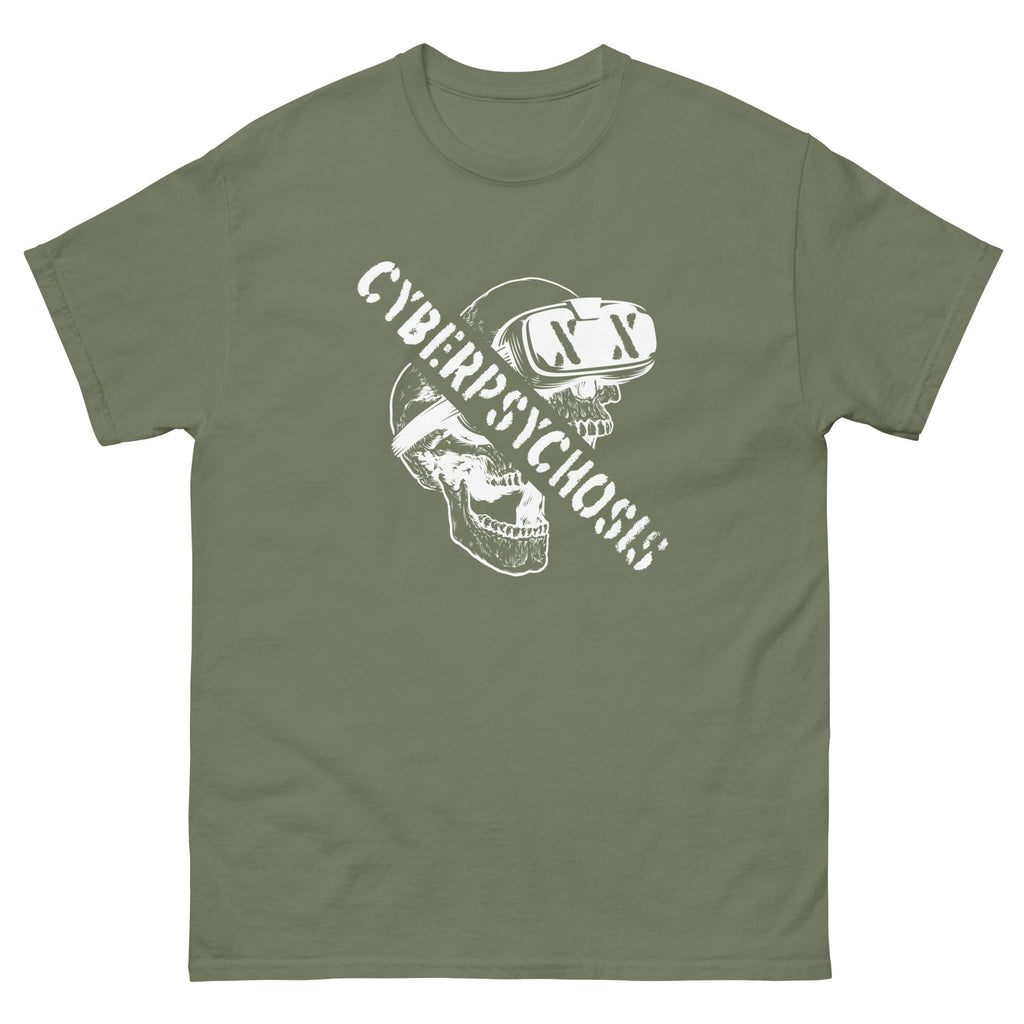 Cyberpsychosis Men's tee Embattled Clothing Military Green S 