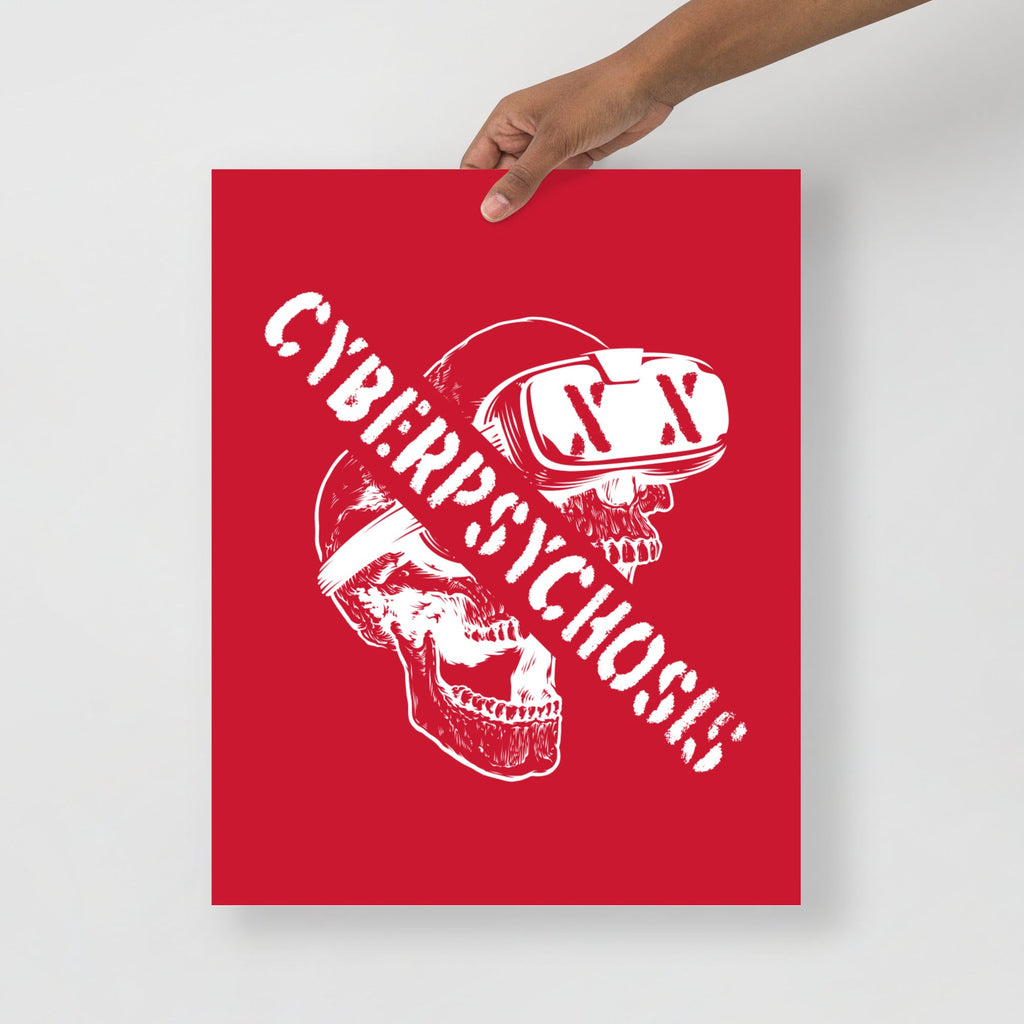 CYBERPSYCHOSIS (RED BAND) Poster Embattled Clothing 16″×20″ 