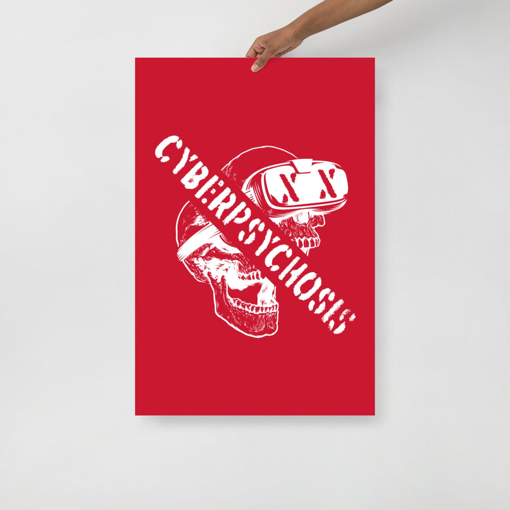 CYBERPSYCHOSIS (RED BAND) Poster Embattled Clothing 24″×36″ 