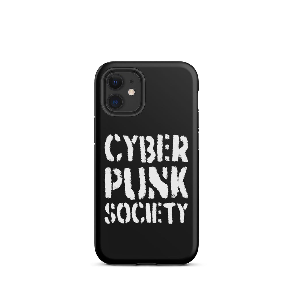 CYBERPUNK SOCIETY 2.0 Tough iPhone case Embattled Clothing iPhone 12 mini 