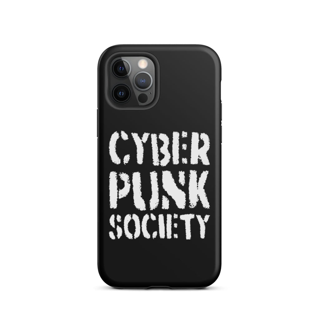 CYBERPUNK SOCIETY 2.0 Tough iPhone case Embattled Clothing iPhone 12 Pro 
