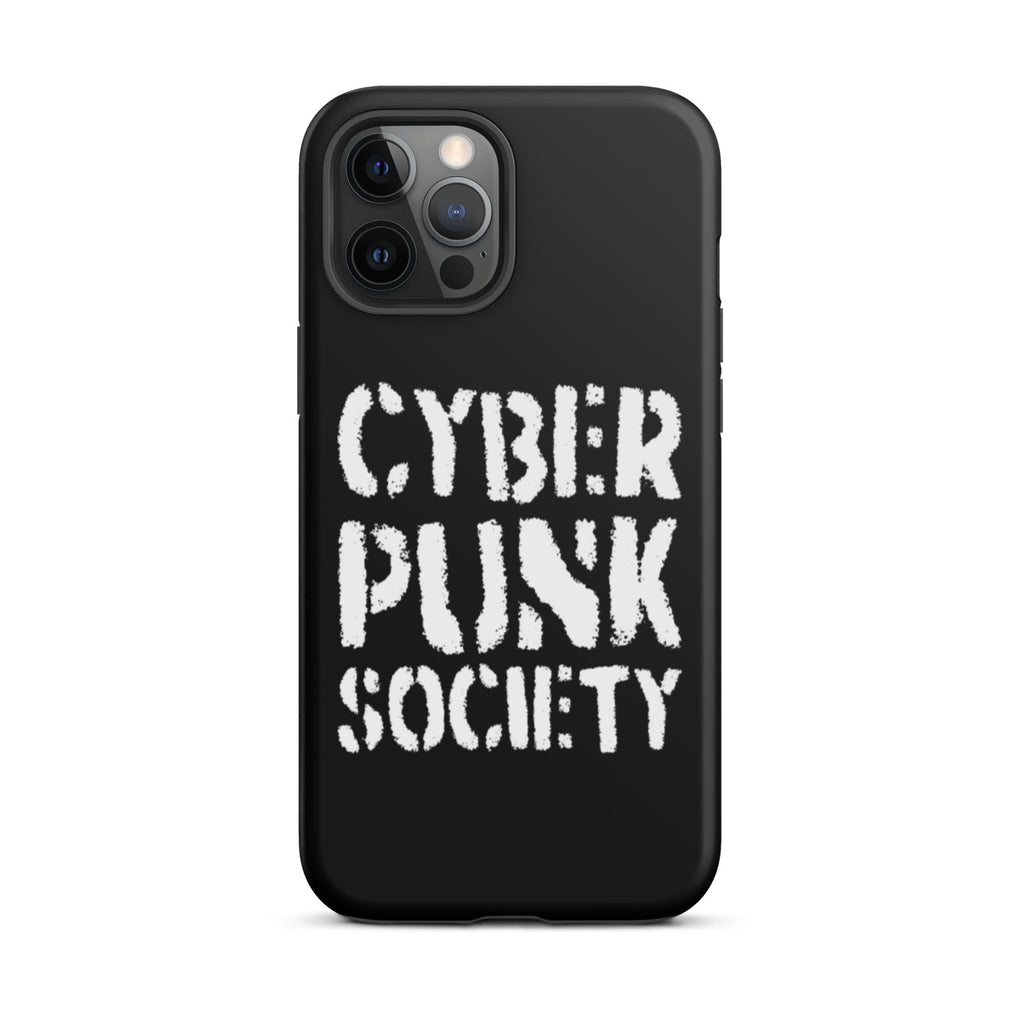 CYBERPUNK SOCIETY 2.0 Tough iPhone case Embattled Clothing iPhone 12 Pro Max 