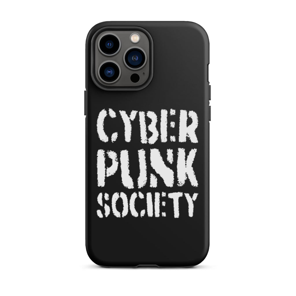 CYBERPUNK SOCIETY 2.0 Tough iPhone case Embattled Clothing iPhone 13 Pro Max 