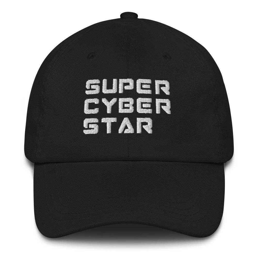 CYBERSPACE FAMOUS hat Embattled Clothing Black 