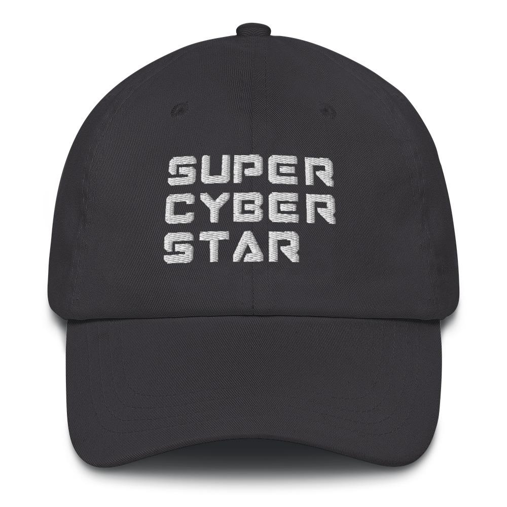 CYBERSPACE FAMOUS hat Embattled Clothing Dark Grey 