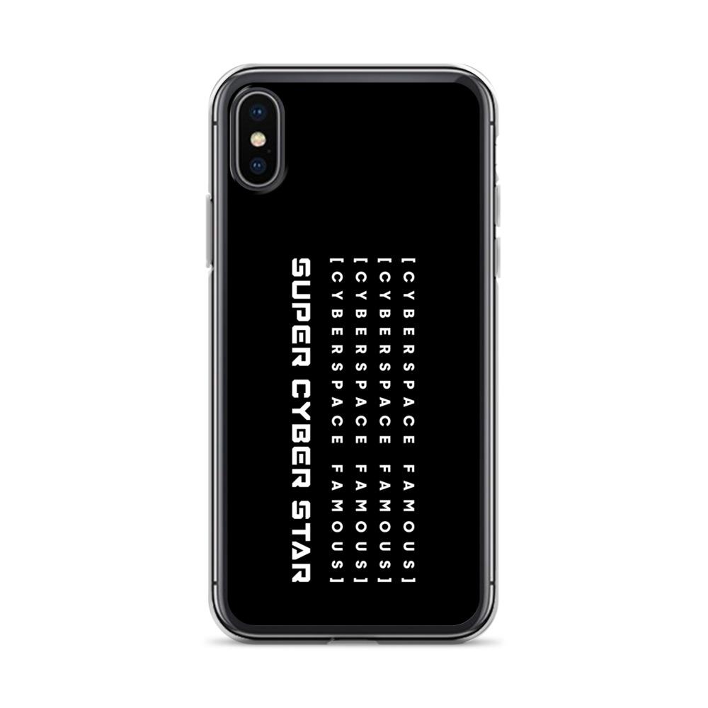 CYBERSPACE FAMOUS iPhone Case Embattled Clothing iPhone X/XS 