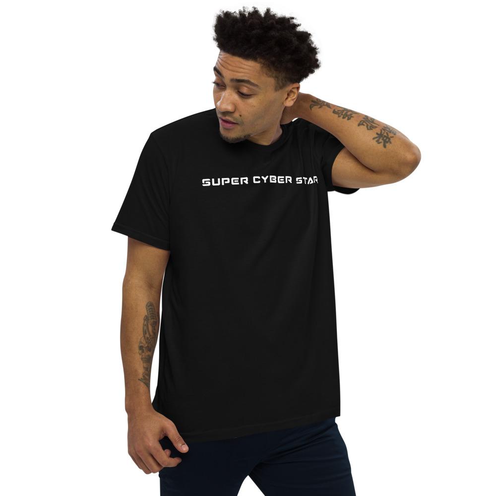 Cyberspace Famous Men's fitted straight cut t-shirt Embattled Clothing 