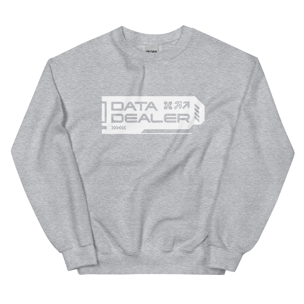 DATA DEALER 1.0 Sweatshirt Embattled Clothing Sport Grey S 