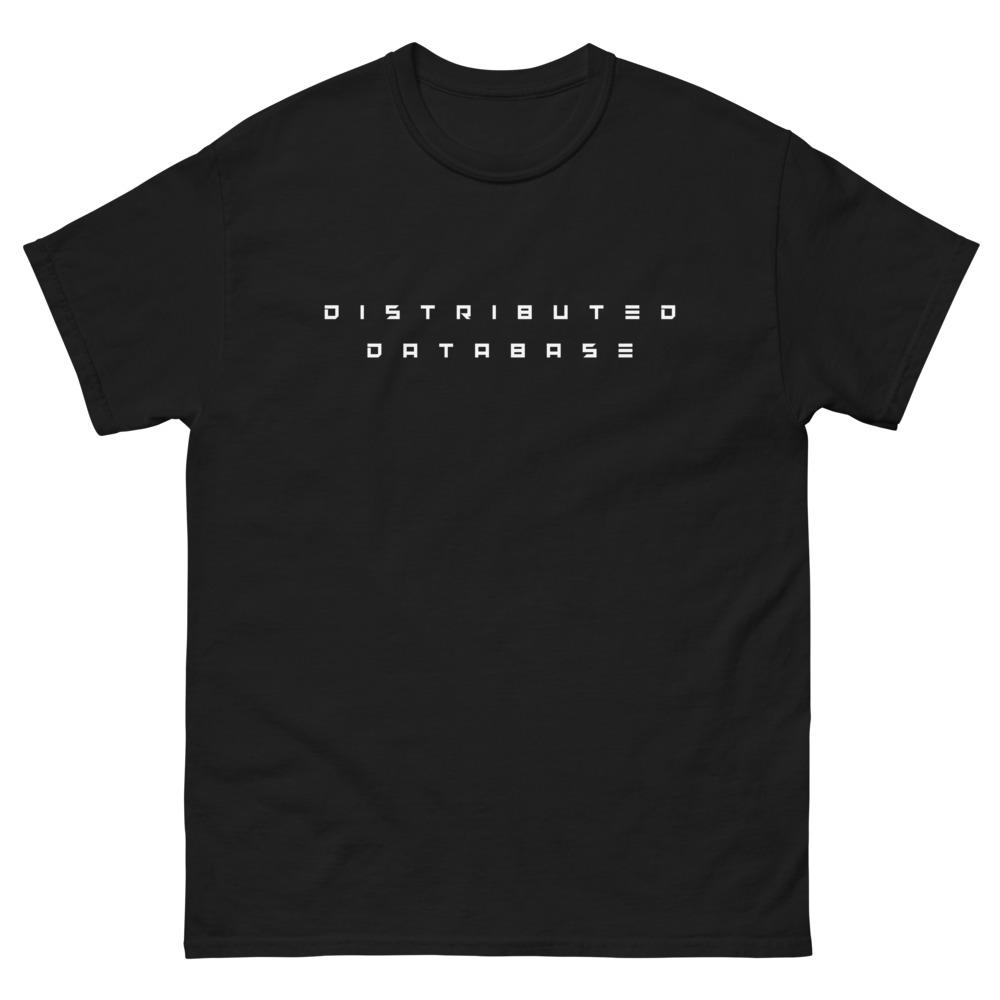 Distributed Database heavyweight tee Embattled Clothing Black S 