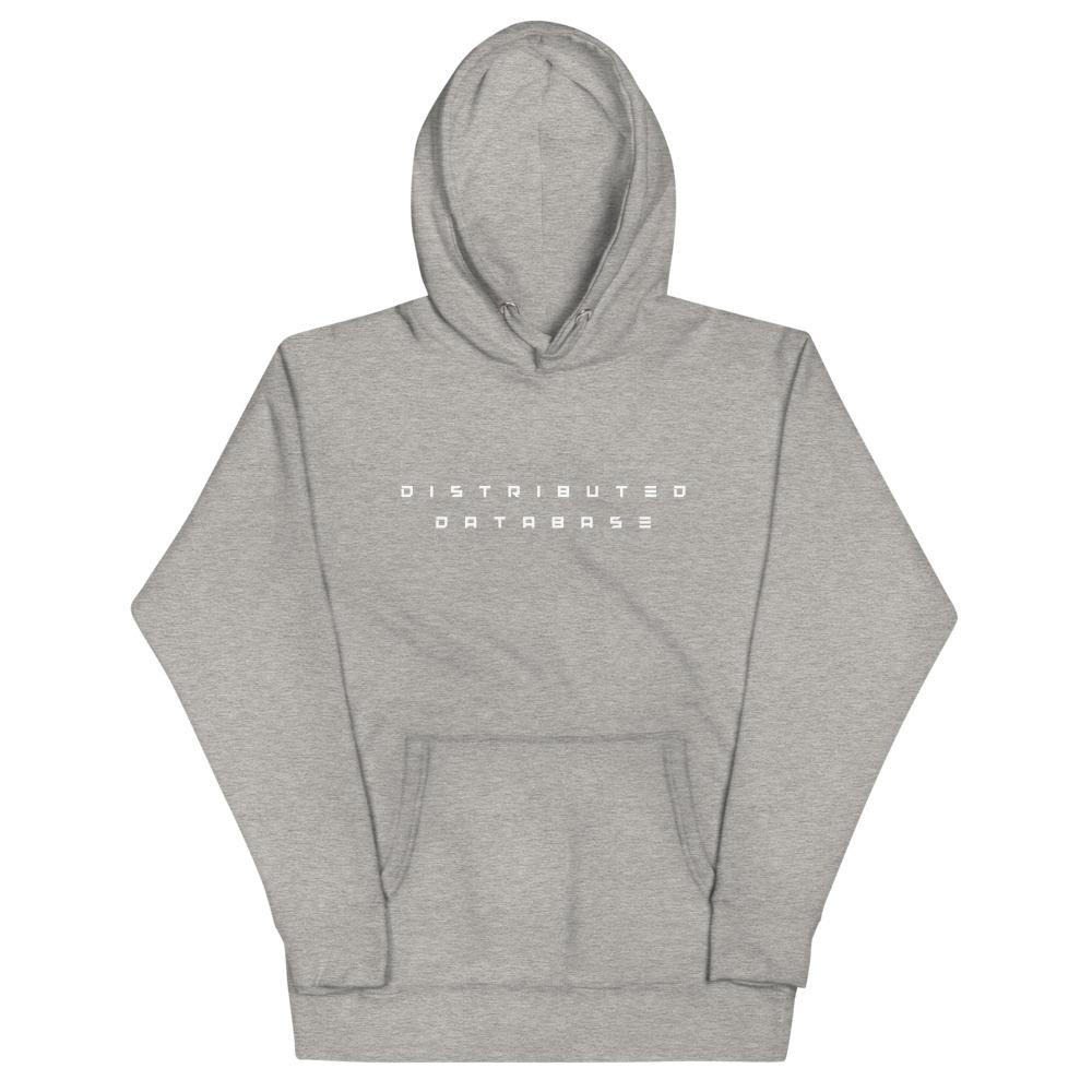 Distributed Database Hoodie Embattled Clothing Carbon Grey S 