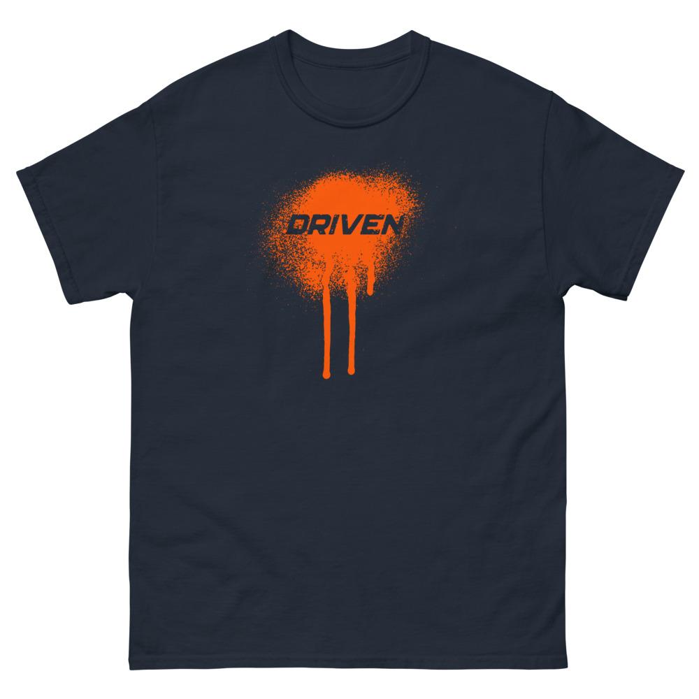 DRIVEN heavyweight tee Embattled Clothing Navy S 