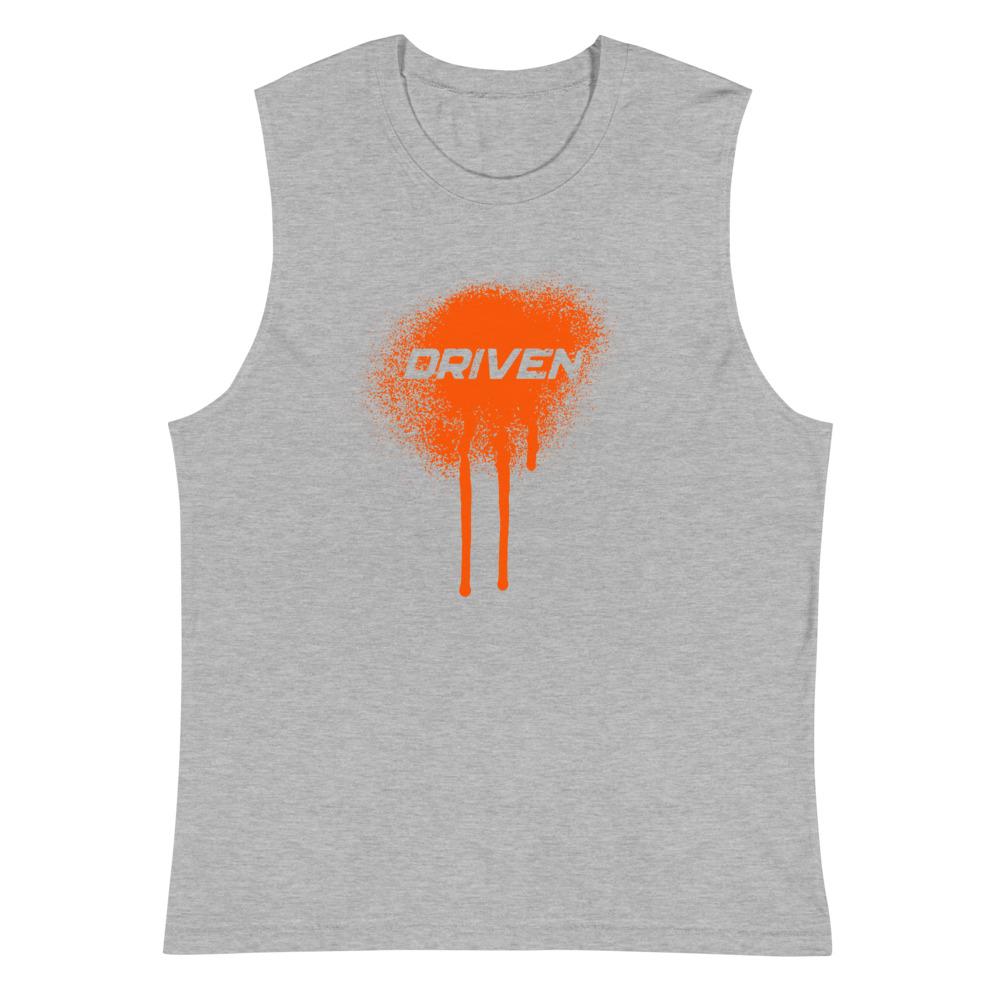 DRIVEN Muscle Shirt Embattled Clothing Athletic Heather S 