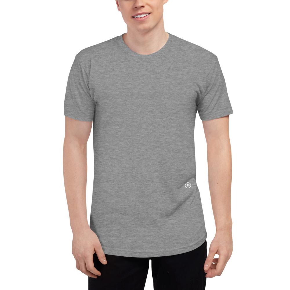 EC-2049 Tri-Blend Track Shirt Embattled Clothing Athletic Grey XS 