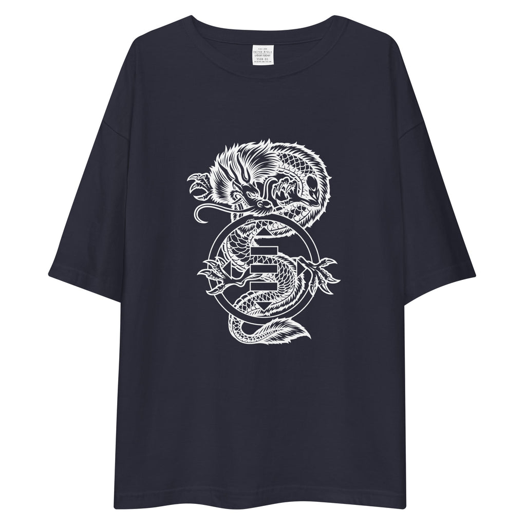 EC - NO FEAR MOTTO 3.0 oversized t-shirt Embattled Clothing Navy S 