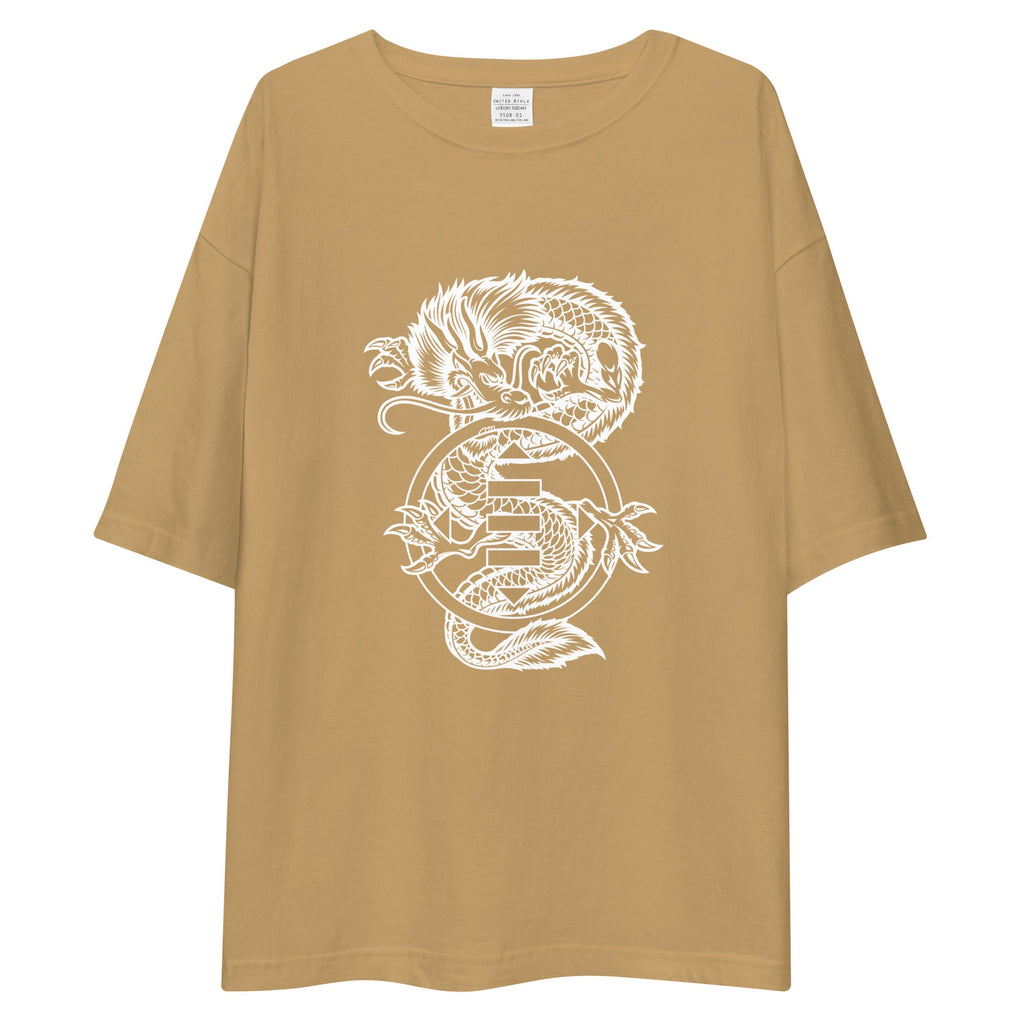EC - NO FEAR MOTTO 3.0 oversized t-shirt Embattled Clothing Sand Khaki S 