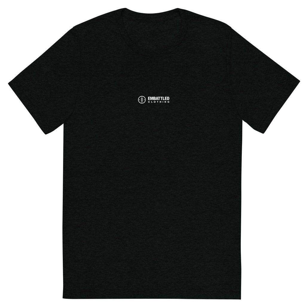 EC - PHASE IV Short sleeve t-shirt Embattled Clothing Solid Black Triblend XS 