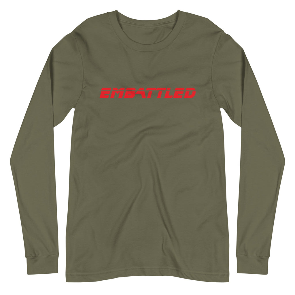EMBATTLED 2059 Long Sleeve Tee Embattled Clothing Military Green XS 