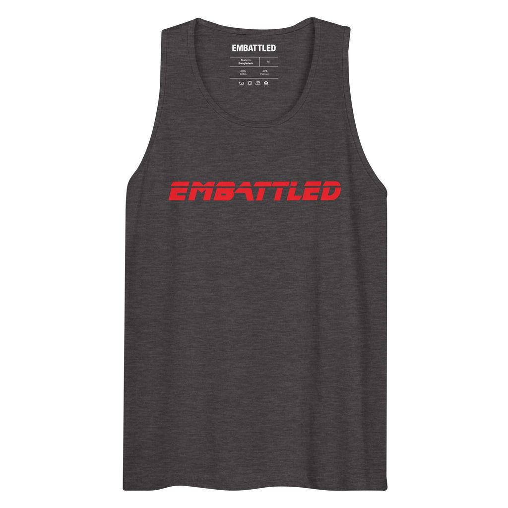 EMBATTLED 2059 premium tank top Embattled Clothing Charcoal Heather S 