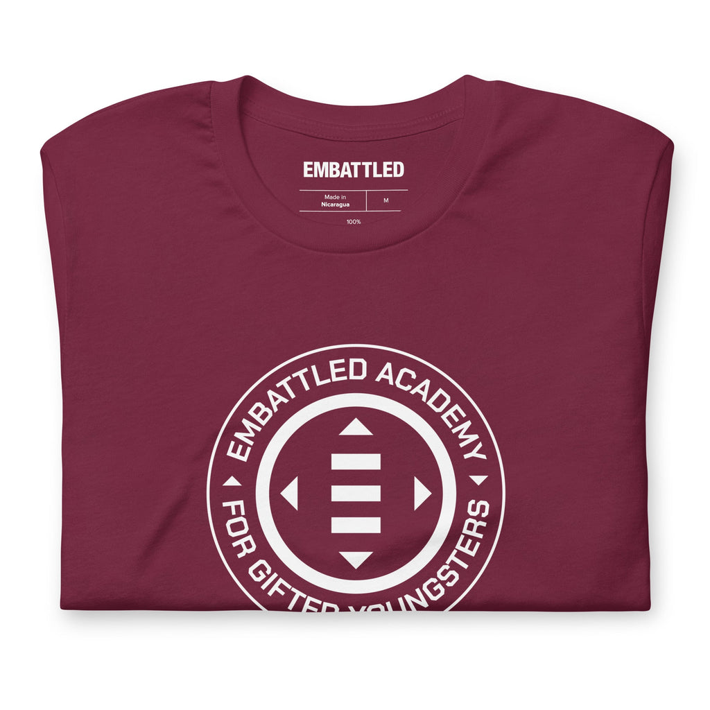 Embattled Academy for Gifted Youngsters t-shirt Embattled Clothing 