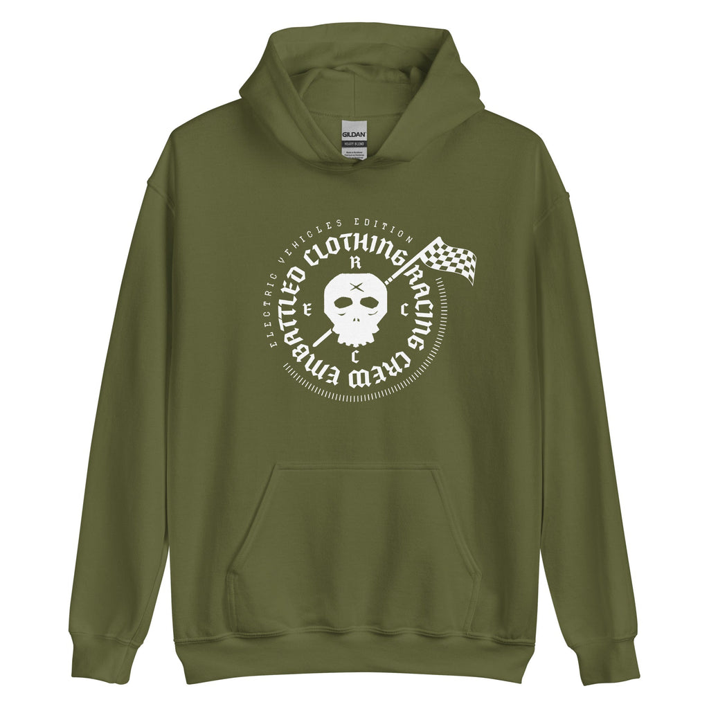 EMBATTLED CLOTHING EV RACING CREW Hoodie Embattled Clothing Military Green S 
