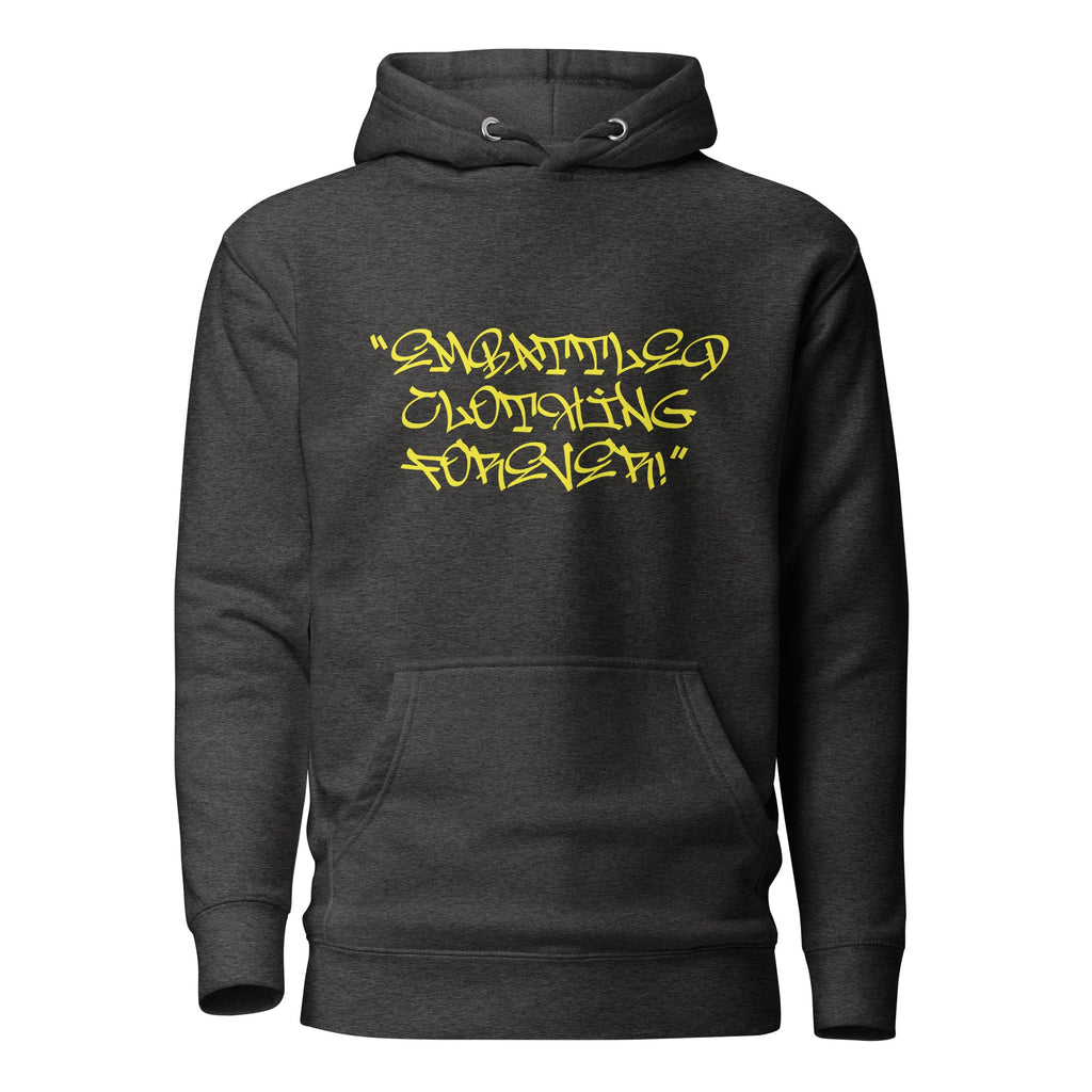 EMBATTLED CLOTHING FOREVER GRAFFITI Hoodie Embattled Clothing Charcoal Heather S 