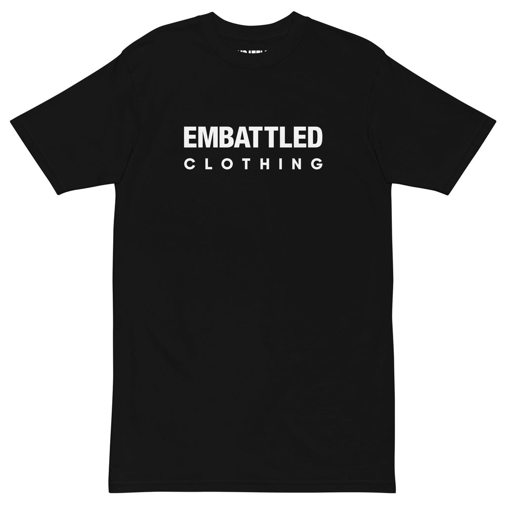 EMBATTLED CLOTHING LEGACY LOGO Men’s premium heavyweight tee Embattled Clothing Black S 