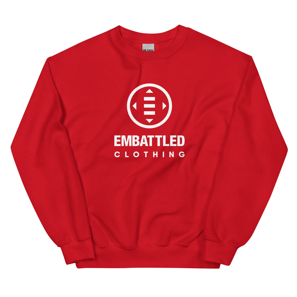 EMBATTLED CLOTHING LEGACY LOGO Sweatshirt Embattled Clothing Red S 