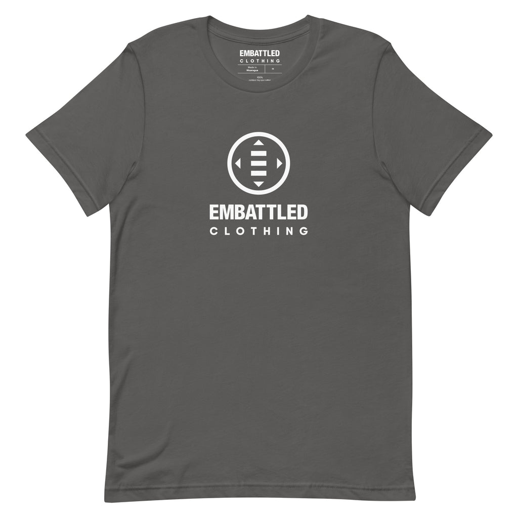 EMBATTLED CLOTHING LEGACY LOGO t-shirt Embattled Clothing Asphalt S 