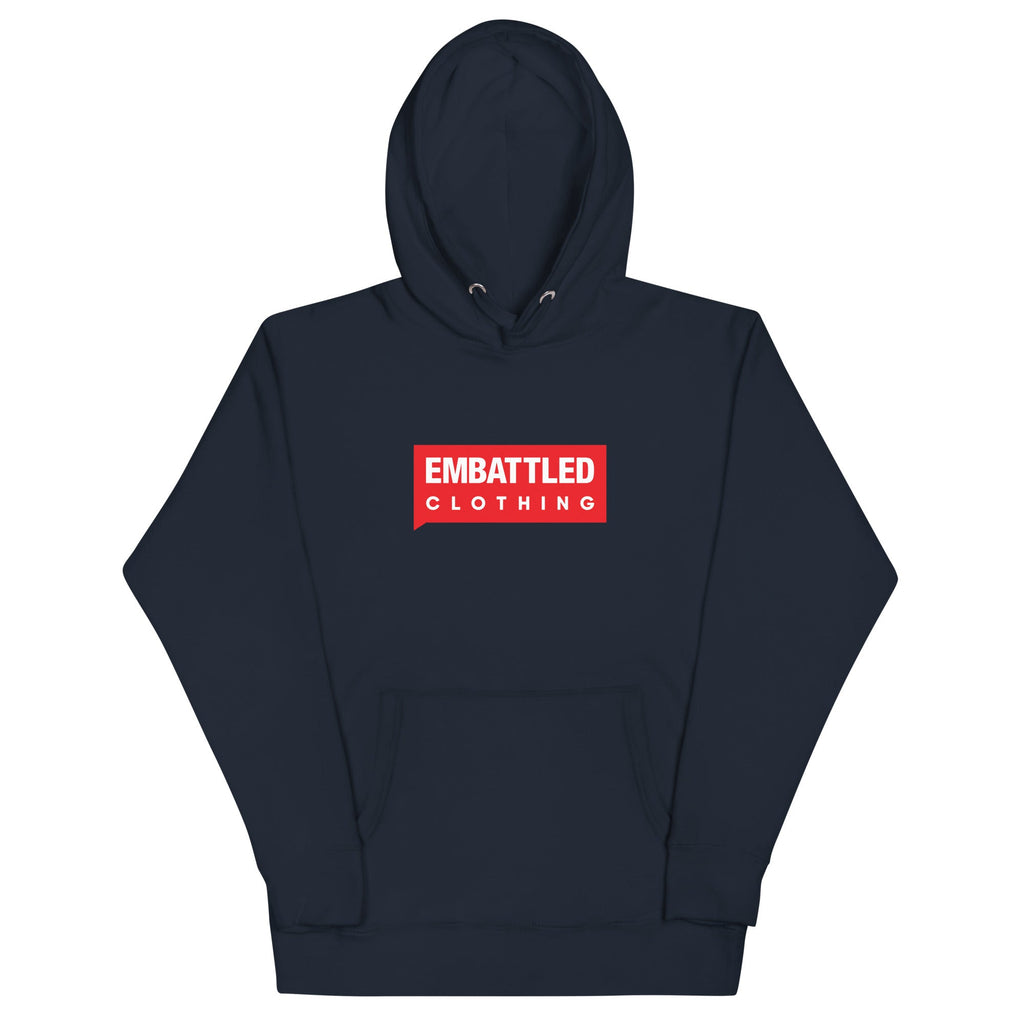 EMBATTLED CLOTHING RED BAND Hoodie Embattled Clothing Navy Blazer S 