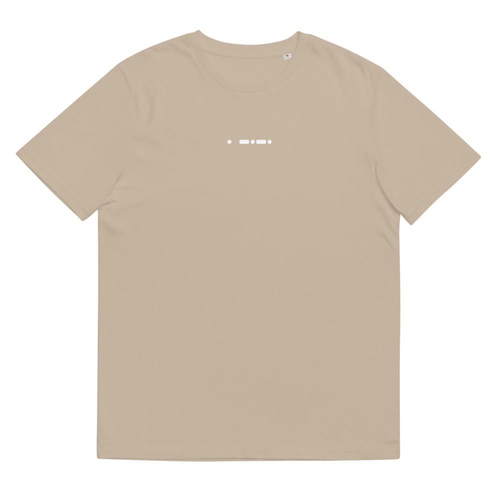 Embattled Code Speak organic cotton t-shirt Embattled Clothing Desert Dust S 