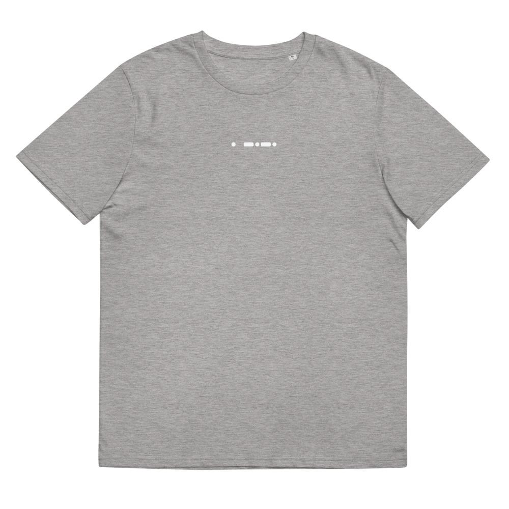 Embattled Code Speak organic cotton t-shirt Embattled Clothing Heather Grey S 