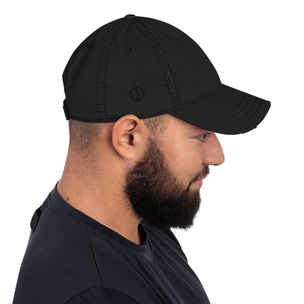 EMBATTLED IC0021 Distressed Dad Hat Embattled Clothing Black 