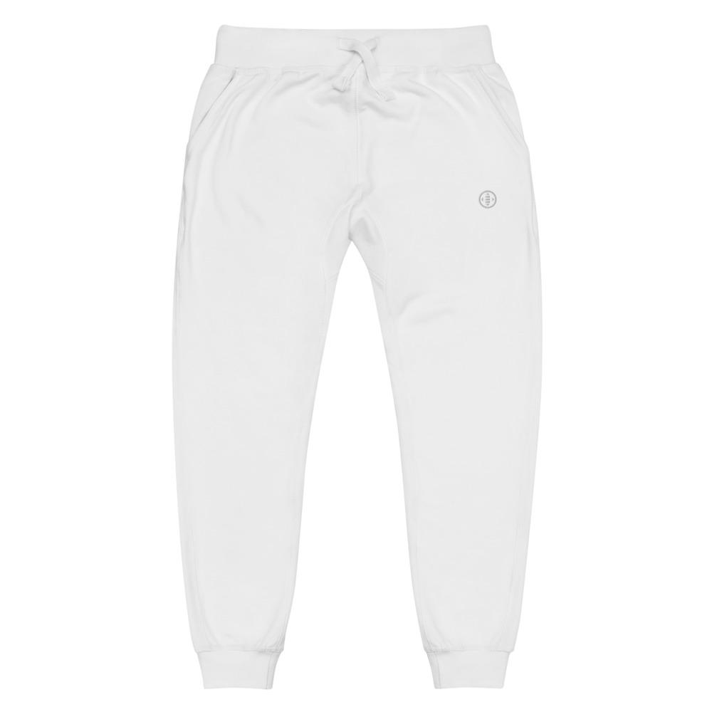 EMBATTLED ICON 0000 fleece sweatpants Embattled Clothing White XS 