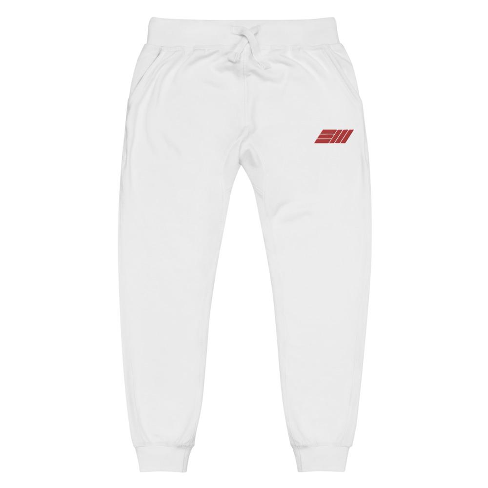 EMBATTLED MOTORSPORT ICONIC fleece sweatpants Embattled Clothing White XS 