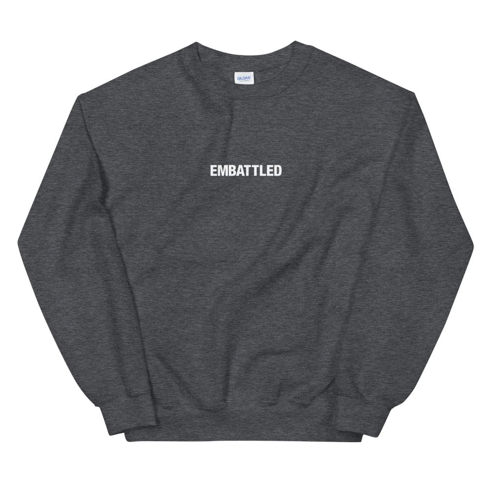 EMBATTLED ORIGINAL ICON Sweatshirt Embattled Clothing Dark Heather S 