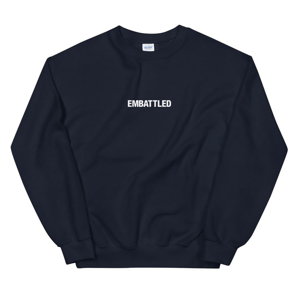 EMBATTLED ORIGINAL ICON Sweatshirt Embattled Clothing Navy S 