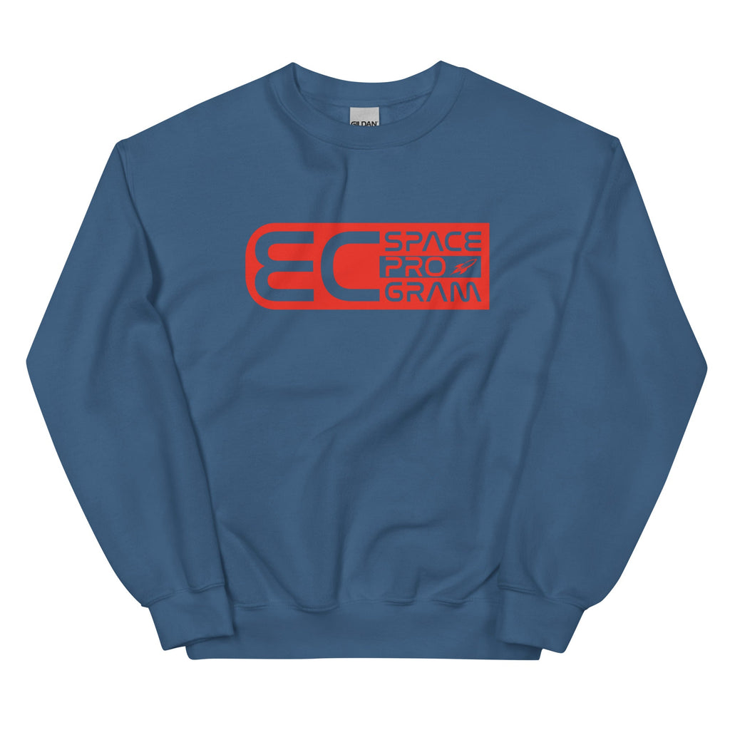 Embattled Space Program Sweatshirt Embattled Clothing Indigo Blue S 