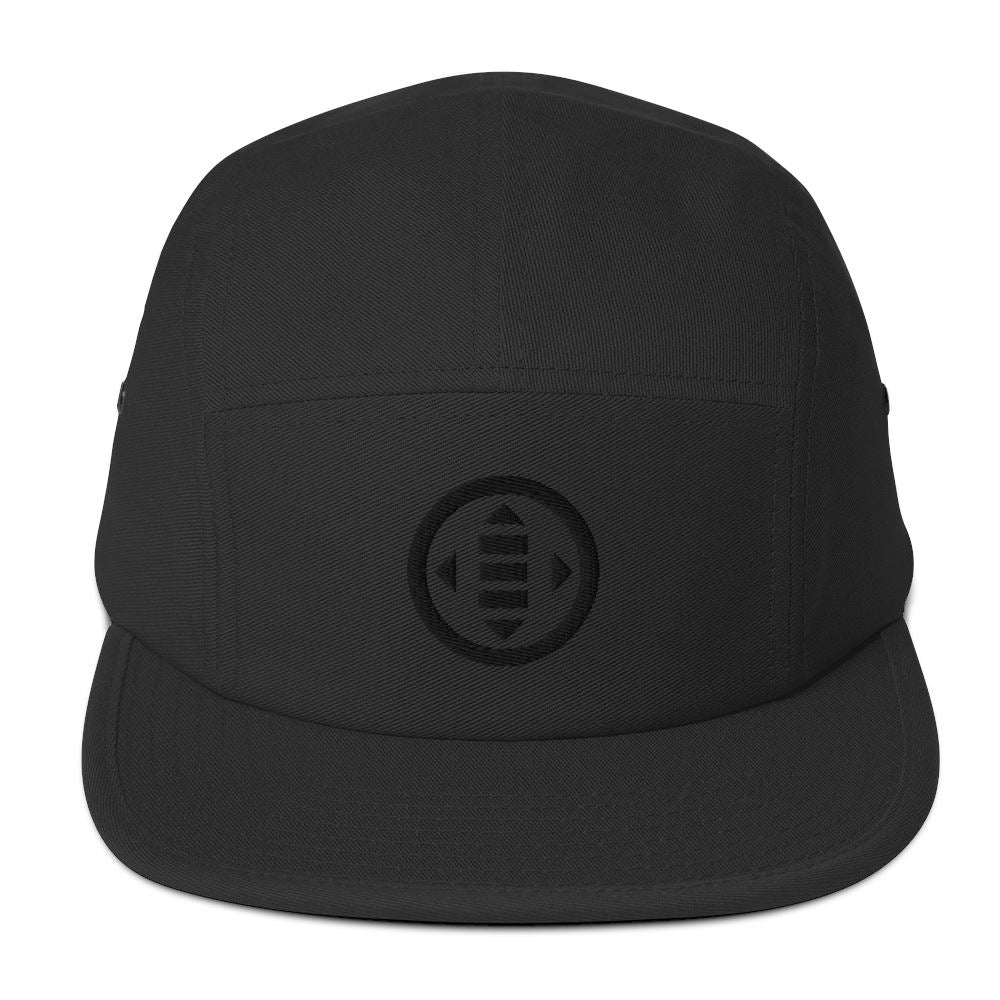 EMBATTLED TECH ICON Five Panel Cap Embattled Clothing Black 