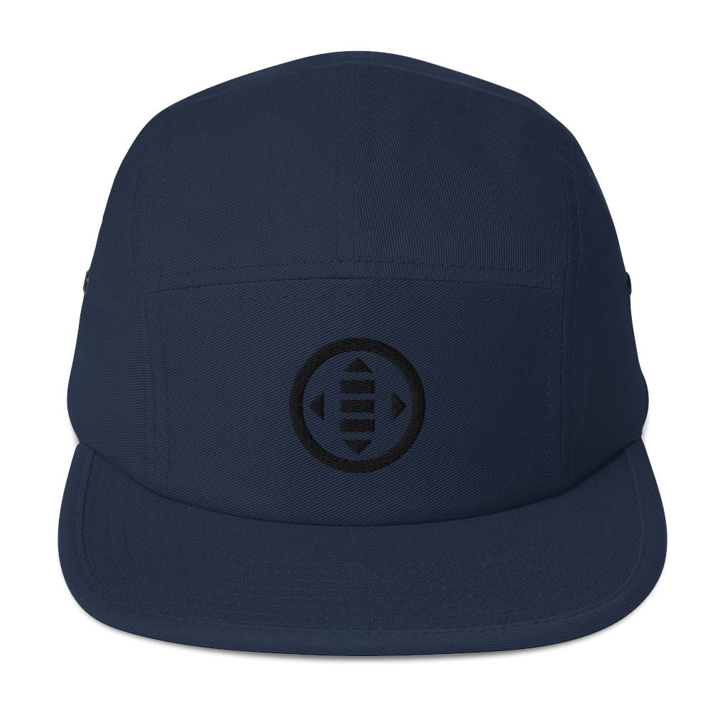 EMBATTLED TECH ICON Five Panel Cap Embattled Clothing Navy 