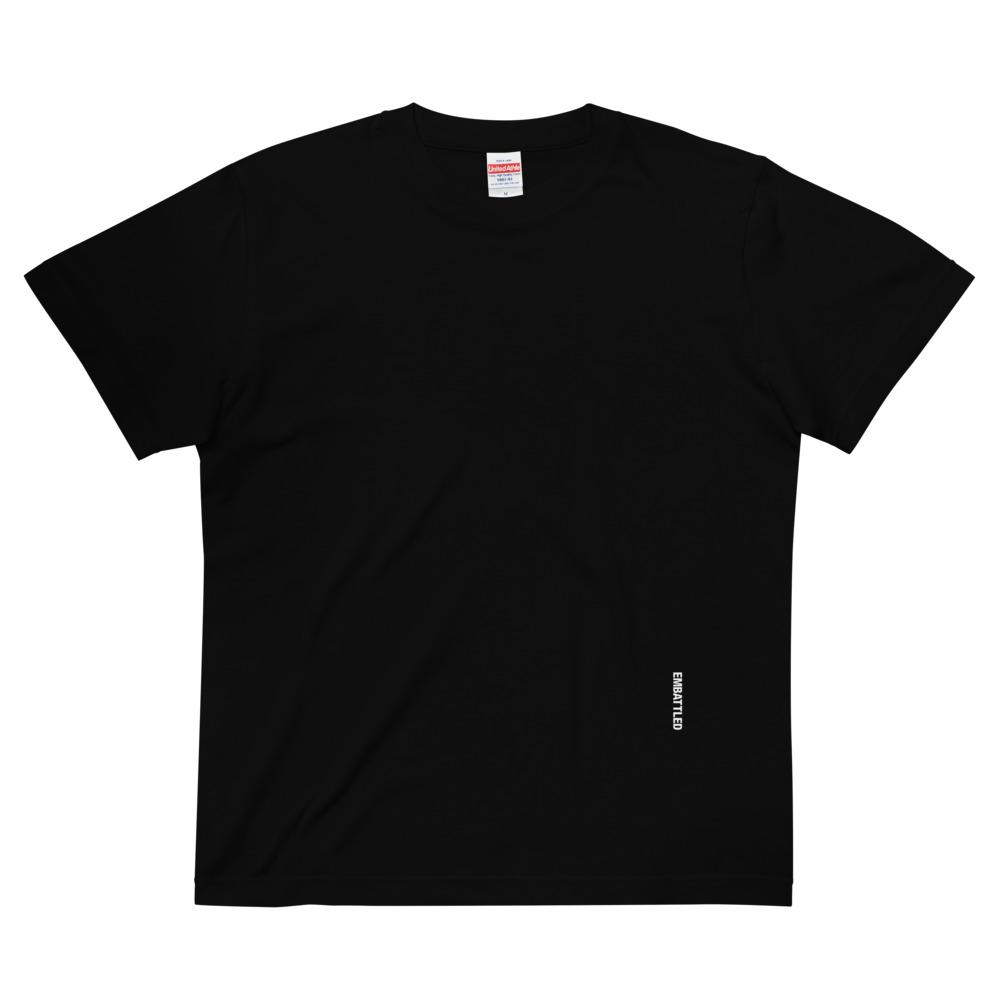 EMBATTLED TYPE 5600Q quality tee Embattled Clothing Black S 
