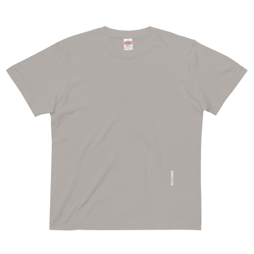 EMBATTLED TYPE 5600Q quality tee Embattled Clothing Light Grey S 