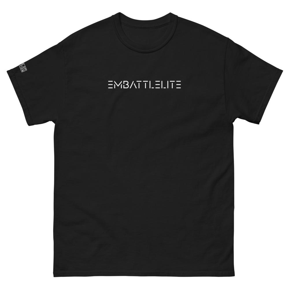 Embattlelite Men's heavyweight tee Embattled Clothing Black S 
